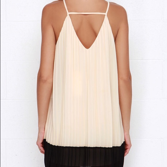 So to Speakeasy Beige and Black Dress - Picture 4 of 7